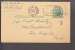 Postal Card - Thomas Jefferson - UX27 - Free Tract Society -   Houseton, TX, 1937 - Postmarked -Buy U.S. Savings Bonds.. - 1921-40