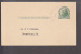 Postal Card - Thomas Jefferson - UX27 - Office Of Financial Secretary R.M.A. - 1921-40