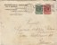 NAPOLI (Santa Caterina A Chiaia)  /  Palermo - Lettera Pubbl. 01.07.1915 "Francesco Reggio" - Leoni Cent. 5 + 10 - Publicité
