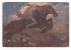 [w965] Italy Artist Signed Cartoline Illustratta Per Guido Zuccaro - War Allegory Horse Over Plains - Otros & Sin Clasificación
