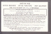 Postal Card - George Wythe - Auction Sale Office Machines Office Furniture Office Equipment - 1981-00