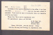 Postal Card - Abraham Lincoln - Eye Exam Appointment Card - 1961-80