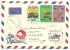 Cover Myanmar To Honduras 1996 ( Horse Stamp + Porcelain Stamps) - Myanmar (Birmanie 1948-...)