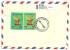 Cover Myanmar To Honduras 1996 ( Horse Stamp + Porcelain Stamps) - Myanmar (Burma 1948-...)