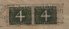 Slogan Cancel, 4 Nos, 2 Varities, Netherlands 1948, On Piece - Brieven En Documenten