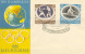 FDC (3) Pologne 1956 Olimpiade De Melbourne, Escrime, Boxe, Aviron Gymnastique Etc. Yvert 871/6 Voir 3 Scan - Ete 1956: Melbourne