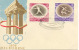 FDC (3) Pologne 1956 Olimpiade De Melbourne, Escrime, Boxe, Aviron Gymnastique Etc. Yvert 871/6 Voir 3 Scan - Ete 1956: Melbourne