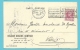 200 Op Kaart Met Firmaperforatie (perfin) BBC Van BELGIAN BENZINE COMPANY Te BRUXELLES - 1909-34