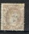 Sello 10 Milesimas Alegoria 1870, VARIEDAD Calcado Dorso, Num 105 º - Used Stamps