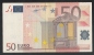 EURO - GERMANIA - 2002 - RARA BANCONOTA DA 50 EURO DUISENBERG SERIE X (P005D3) - CIRCOLATA - IN BUONE CONDIZIONI. - 50 Euro
