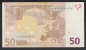 EURO - GERMANIA - 2002 - RARA BANCONOTA DA 50 EURO DUISENBERG SERIE X (P005D3) - CIRCOLATA - IN BUONE CONDIZIONI. - 50 Euro