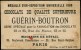 CHROMO DORÉ GUÉRIN BOUTRON PARIS - AVOIR DU TOUPET - Numéro De Cirque Avec 3 CLOWNS - RRR !!! Pour Classe Ouverte - Guerin Boutron