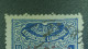 Delcampe - VARIÉTÉS 1945 N° 197G   TIMBRE FISCAUX  5 PI S 15 C BLEU  SURCHARGE ROUGE OBLITÉRÉ - Timbres-taxe