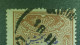 1945 N° 197B  TIMBRE FISCAUX  5 PI S 30 C BRUN  OBLITÉRÉ - Portomarken