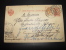 ENTIER RUSSIE STATIONERY AFFRANCHISSEMENT COMPLEMENTAIRE ST. PETERSBOURG POUR MAGDEBURG ALLEMAGNE - Cartas & Documentos