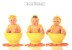 Original Anne Geddes Postcard, Postkarte, Carte Postale, New, Babies, Child, Yellow Duckling - Other & Unclassified