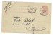 Lettre - TURQUIE - SALONIQUE Qtier FRANC - Càd S/EP Mouchon Du Levant 10 Cmes Rouge - 1906 - Other & Unclassified