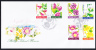 Norfolk Island Scott #767-778 2 FDCs Set Of 12 Phillip Island Flowers - Ile Norfolk