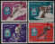 PANAMA / WINTER OLYMPIC GAMES / GRENOBLE 68 / 5 VFU STAMPS / 3 SCANS . - Winter 1968: Grenoble