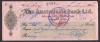 PAKISTAN Old Cheque Of The Australasia Bank Ltd. Karachi City 25-3-1964 - Bank & Insurance