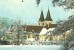 Murrhardt Winter Stadtkirche Feuersee Stempel 100 Jahre Murrtalbahn 1978 - Backnang