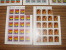 19 SERIES EN FEUILLES INCOMPLETES LUXEMBOURG 1981 YT 991/95 COTE 123,50 EUR ARMOIRIES PETANGE LAROCHETTE WEISWAMPACH - Unused Stamps