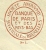 429 (poortman) Op Brief Met Stempel BRUXELLES , Met Firmaperforatie (perfin) BB Van BANQUE DE PARIS / BRUXELLES - 1934-51