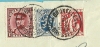 285+317+339 Op Recu Met Stempel BRUXELLES - 1932 Ceres En Mercurius