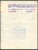 Assurance Le Secours (1934), Service Contentieux Primes, Lettre Pour Police Non Payées Avec Rappel Et Ultimatum... - Bank & Insurance