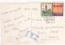 2 Beaux  Timbres  / CP , Carte , Postcard Du  12/3/83 Pour La France - Covers & Documents