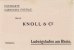 GERMANIA  -  " KNOLL & Co. "  Per Saggi Gratuiti - Card  /  Cartolina Pubblicitaria - Reclame