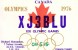 CARTE QSL CARD CQ 1976 RADIOAMATEUR HAM RADIO XJ-3 CANADA AJAX ONTARIO JEUX OLYMPIQUES OLYMPICS LOGO ERABLE MAPLE - Giochi Olimpici