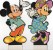6 DECOUPIS  LE JOURNAL DE MICKEY  Personnages  Walt Disney - Autres & Non Classés