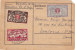 Danzig Extraordinaire Postkarte 1923 17 Timbres /d85 - Storia Postale