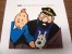 TINTIN. Calendrier 1992. Une Année De Mille Sabords, Avec Jurons Et Insultes De Haddock. Pièce De Collection ! - Agendas & Calendarios