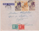 SENEGAL / AOF - 1946 - ENVELOPPE PAR AVION De DAKAR Pour LYON Avec TAXE INTERESSANTE De 12 F. - Brieven En Documenten