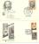 4 FDC Argentina ( 1960-1968) - Lettres & Documents