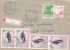 FOOTBALL 1966 STAMPS IN PAIR ON COVER SENT TO MAIL ROMANIA. - 1966 – Angleterre