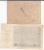 WEIMAR - 2 BILLETS D´INFLATION De 1923 IMPRIMES Sur Une Seule FACE - PLIES - Collections