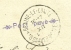 Kaart Met Stempel BRAINE-LE-COMTE / 'S GRAVEN-BRAKEL Met Griffe De Fortune PORT PAYE In Violet - Noodstempels (1919)