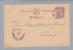 Heimat De BW Winnenden 1886-12-07 GS 5Pf. Nach Backnang - Postal  Stationery