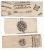 India Jaipur Six Native Covers With Different Seals; See Scans (g20) - Jaipur