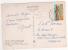 Beau Timbre Et Cachet " Station Maritime " / Carte  Pour La France , 2 Scans , Pli De Carte - Lettres & Documents