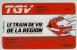 HORAIRE DES TRAINS SNCF TGV BEZIERS / MONTPELLIER / NIMES - PARIS SEPT-JUIN 1991 - Trains