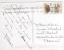 2 Timbres Thème : " Animaux " / Carte Du 24/04/98 De Cape Town Pour La France ,2 Scans - Cartas & Documentos