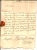 Histoire De La Poste,2 Lettres Taxe En Sols Et Deniers,de Carcassonne 1675,et Taxe En Patards 1635 - ....-1700: Précurseurs