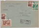 POLOGNE - 1949 - ENVELOPPE RECOMMANDEE De ZAWIERCIE - Storia Postale