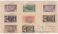 Très Belle Lettre  Cote D'Ivoire  1935, 13 Timbres , Abidjan-USA/273. - Briefe U. Dokumente