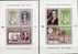Königin Elisabeth Belgien Block 34+ 35 ** 3€ Porträt Im Bild Und Foto Notenschlüssel Partitur Krankenbett Sheet Belciga - Berühmte Frauen