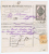 Romania: Parcel Post Form, Foaie De Expeditie Postala, 1901 - Paketmarken